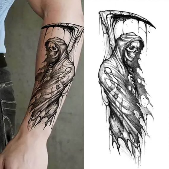 Tatu REAPER spektre smrti in izginjanje v temo