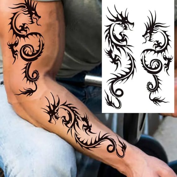 Tatu tribal zmaj moči Tatu tribal zmaj moči