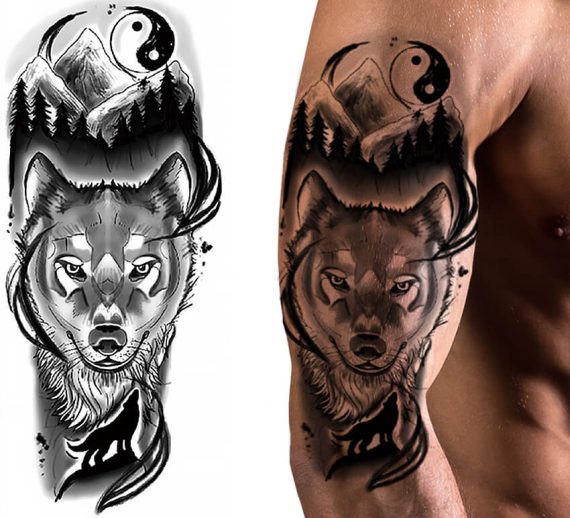 Tatu volka z ravnovesjem, samostojnostjo in zaščito