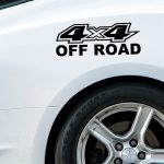 Avto nalepke OFF ROAD 4 x 4