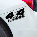 Nalepka 4x4 DIFF LOCK