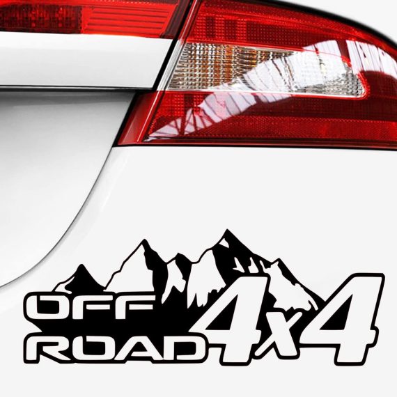 Nalepka off road gore 4x4 za avtomobile
