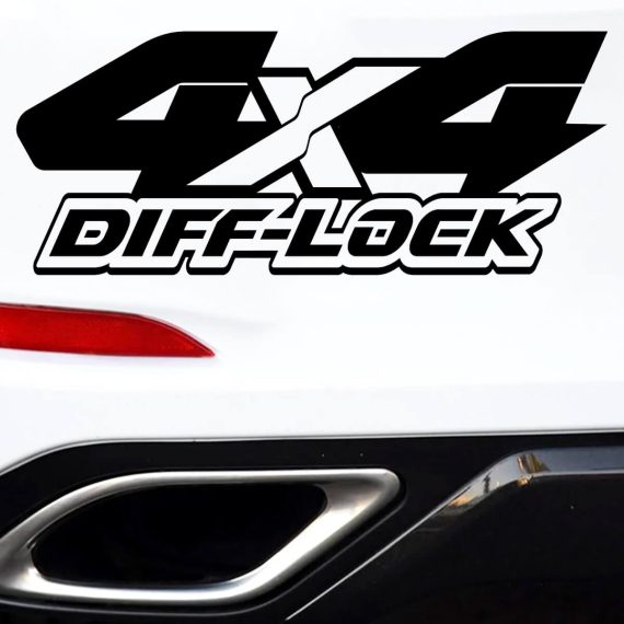 Nalepka za avto 4x4 DIFF LOCK