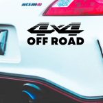 Nalepka za avtomobil OFF ROAD 4 x 4