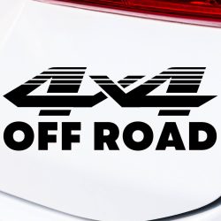 avto nalepka offroad 4x4