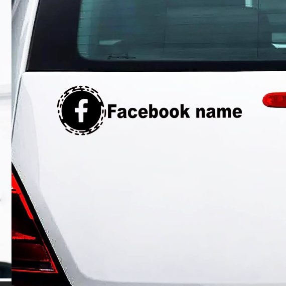 Avtomobilska nalepke Facebook