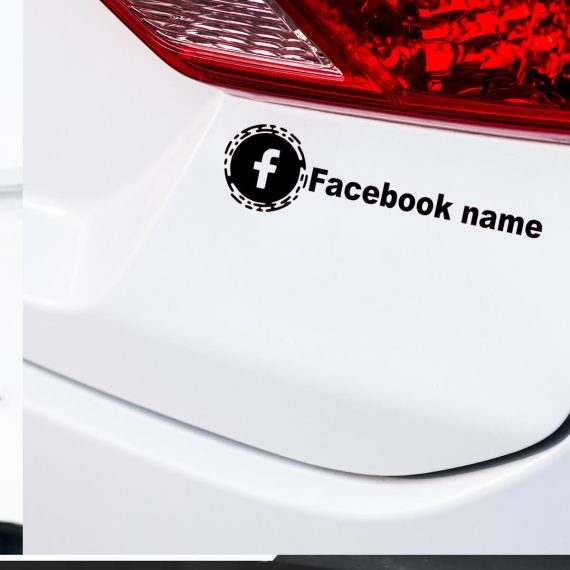 Avtomobilske nalepke Facebook