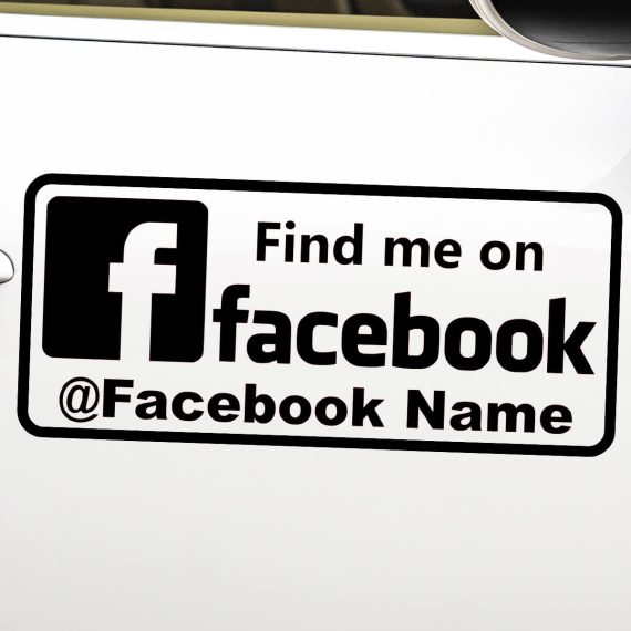 Facebook avto nalepke
