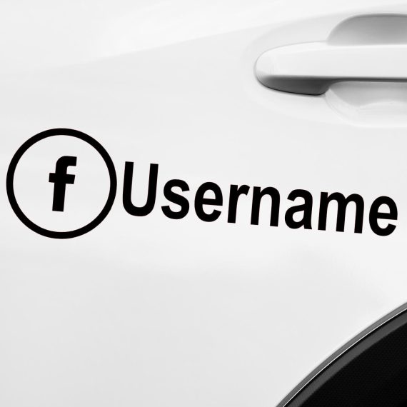 Facebook avtomobilske nalepke