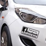 Facebook avtomobilske nalepke