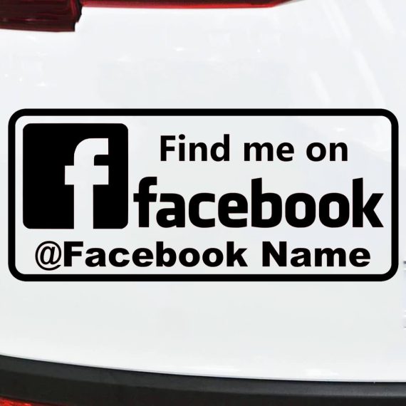 Facebook nalepke za avto