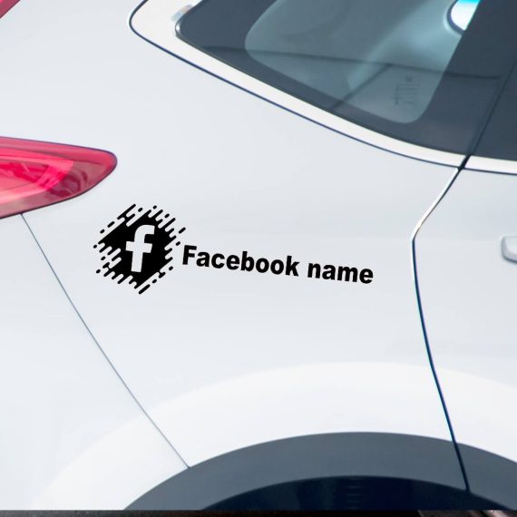 Fb nalepka za avtomobil