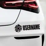Insta nalepka za avtomobile