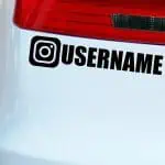 Instagram avto nalepke