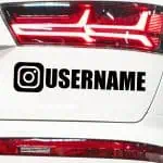 Instagram avtomobilske nalepke