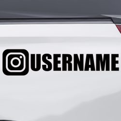 Instagram nalepka za avto