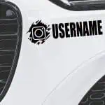 Instagram nalepka za avtomobile