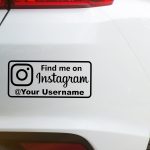 Instagram nalepke Find me on Instagram