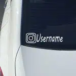 Instagram nalepke za avto