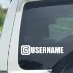Instagram nalepke za avto