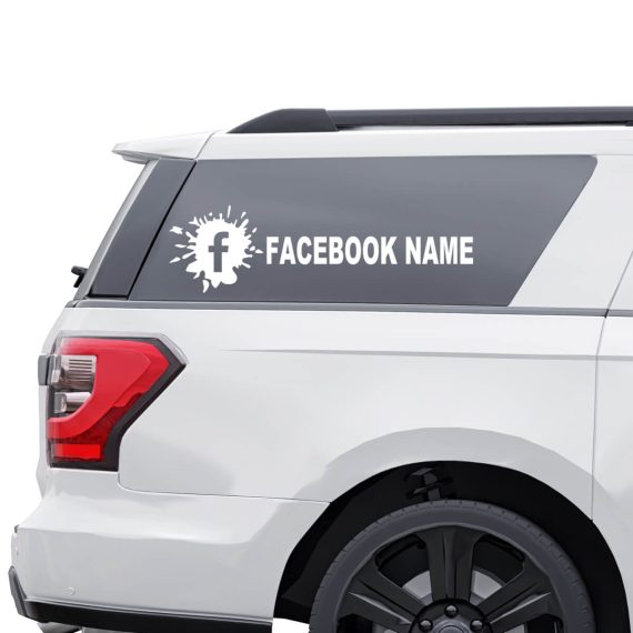 Nalepka za avto Facebook