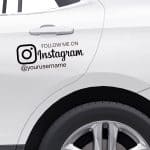 Nalepke FOLLOW ME on INSTAGRAM