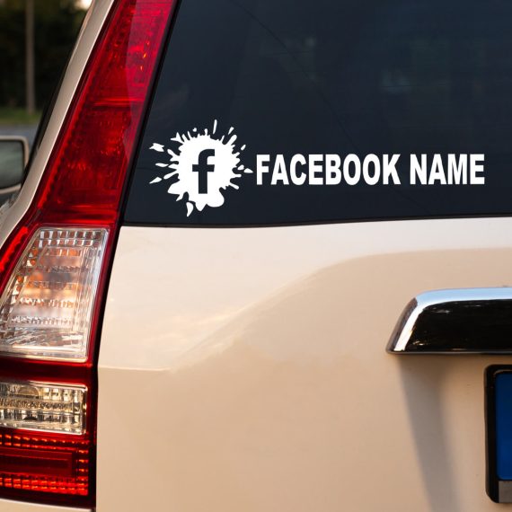 Nalepke za vozila Facebook
